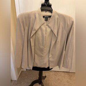 NWOT DKNY Women's Cream Jacket